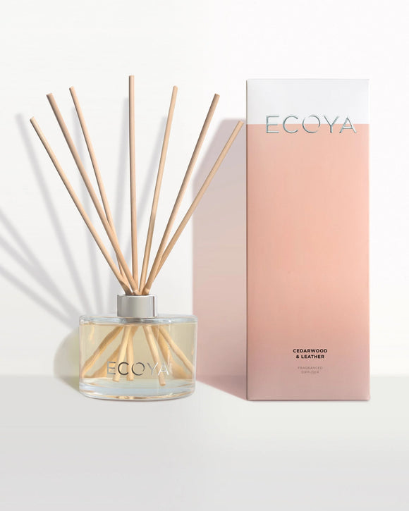 ECOYA Cedarwood & Leather Fragranced Diffuser 200ml