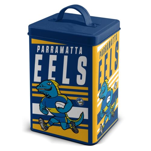 NRL Storage/Cookie Tin - Eels