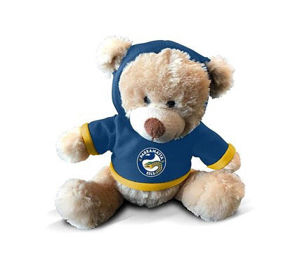 NRL Teddy With Hoodie - Eels