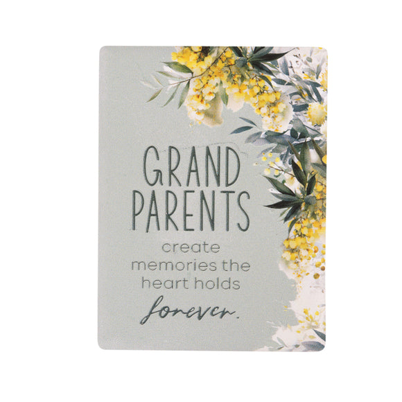 Grandparents Ceramic Magnet - Native Blooms