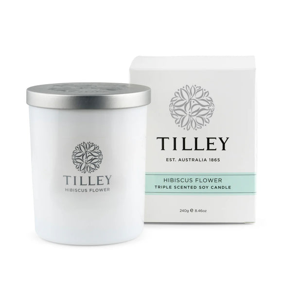 Tilley Candle Hibiscus Flower