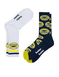 NRL Retro Sneaker Socks - Cowboys