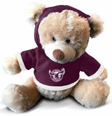 NRL TEDDY W/HOODIE - SEA EAGLES