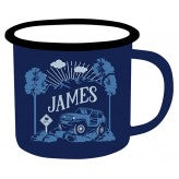 James - Adventure Enamel Mugs