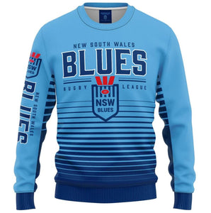 NRL NSW Blues Kids Game Time Pullover