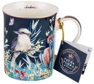 Australian Flora Kookaburra Mug