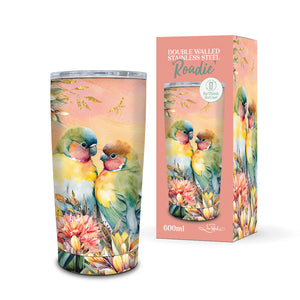 Stainless Steal Roadie Mug - Sunset Love Birds