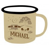 Michael - Adventure Enamel Mugs