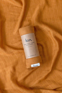KIIN BAMBOO ORGAINIC SWADDLE - CARAMEL