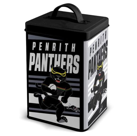 NRL Storage/Cookie Tin - Panthers