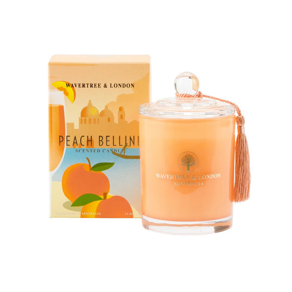 Wavertree & London Candle 330g Peach Bellini