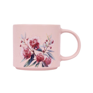 Red Floral Mug - Native Blooms