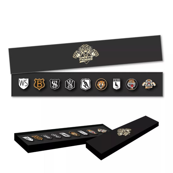 NRL Pin Set - Wests Tigers