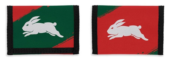 NRL Nylon Sports Wallet- Rabbitohs