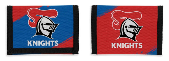 NRL Nylon Sports Wallet- Knights