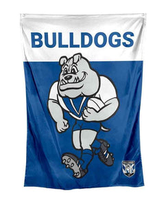 NRL Mascot Wall Flag- Bulldogs