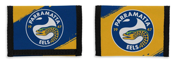 NRL Nylon Sports Wallet- Eels