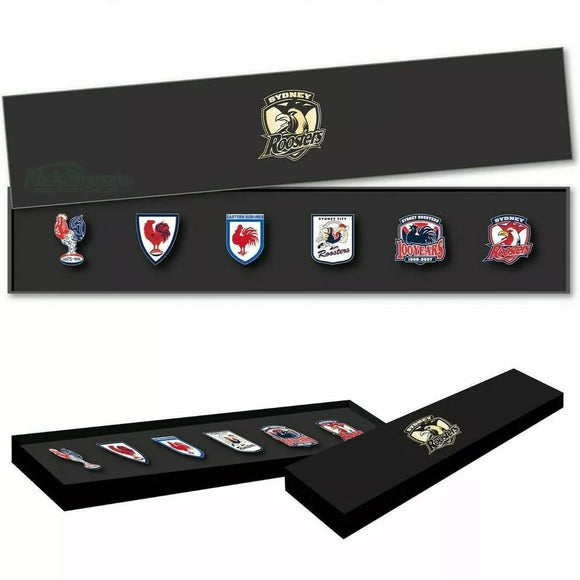 NRL Pin Set - Sydney Roosters