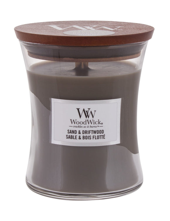 WoodWick Candle Medium Sand & Driftwood