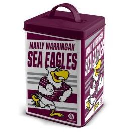 NRL Storage/Cookie Tin - Sea Eagles