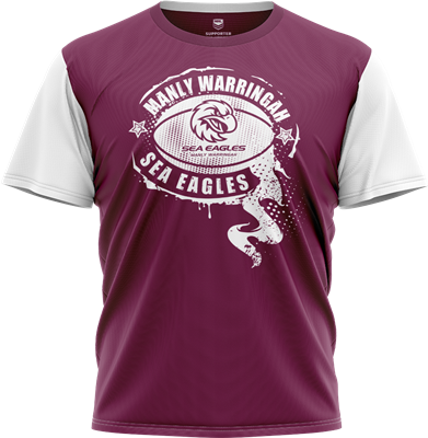 NRL Preston Kids Tee - Sea Eagles