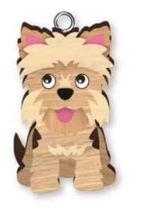 Terrier - Dog Keyring Landmark