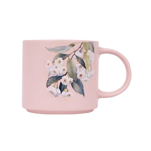 White Floral Mug - Native Blooms