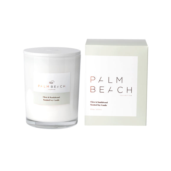 Palm Beach Deluxe Candle Clove & Sandalwood