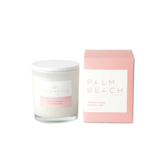 Palm Beach Standard Candle White Rose & Jasmine 420g