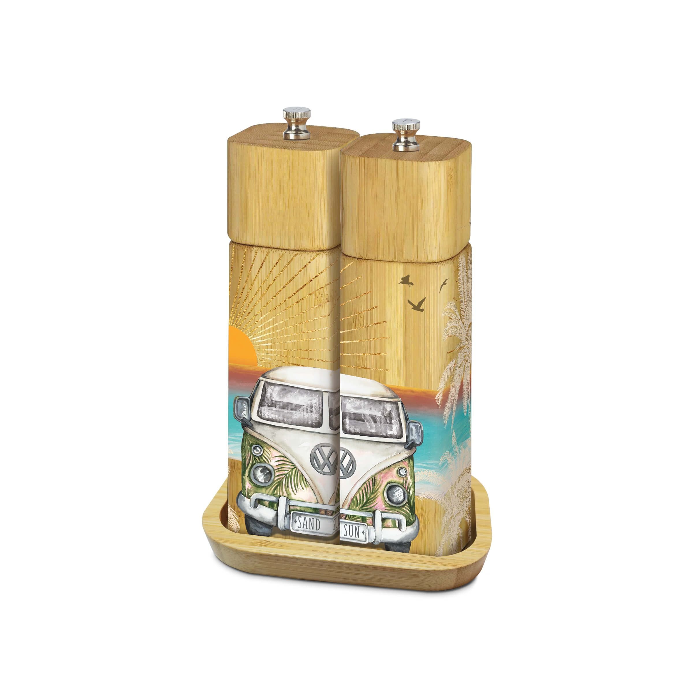 Lisa Pollock Salt & Pepper Grinders Kombi Sunset Nextra Bateau Bay