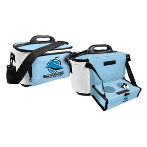 NRL Cooler w tray Sharks