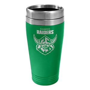 NRL Sless Steel Travel Mug Raiders