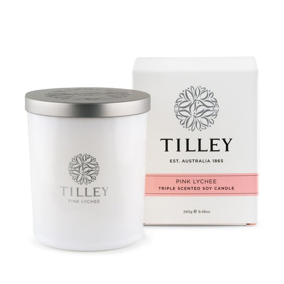 Tilley Candle Pink Lychee