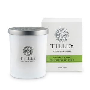 Tilley Candle Coconut & Lime