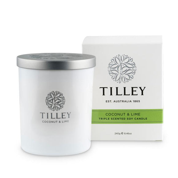 Tilley Candle Coconut & Lime