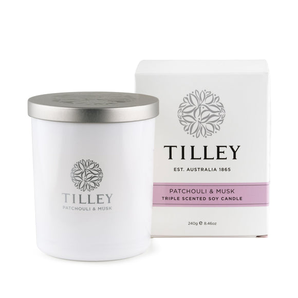 Tilley Candle Patchouli & Musk