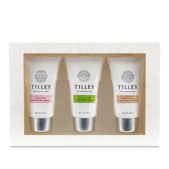 Tilley Hand & Nail Cream Trio 3 x 45ml