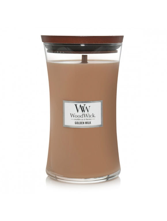 WoodWick Candle Large Golden Milk