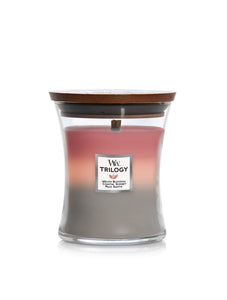 WoodWick Candle Medium trilogy Shoreline