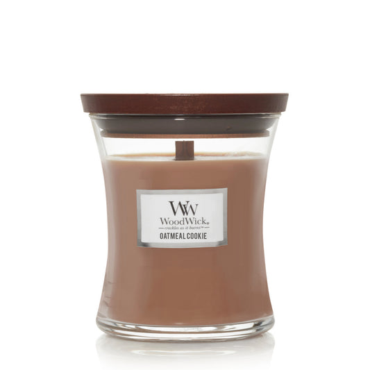 WoodWick Oat Flower WoodWick Medium Jar Candle