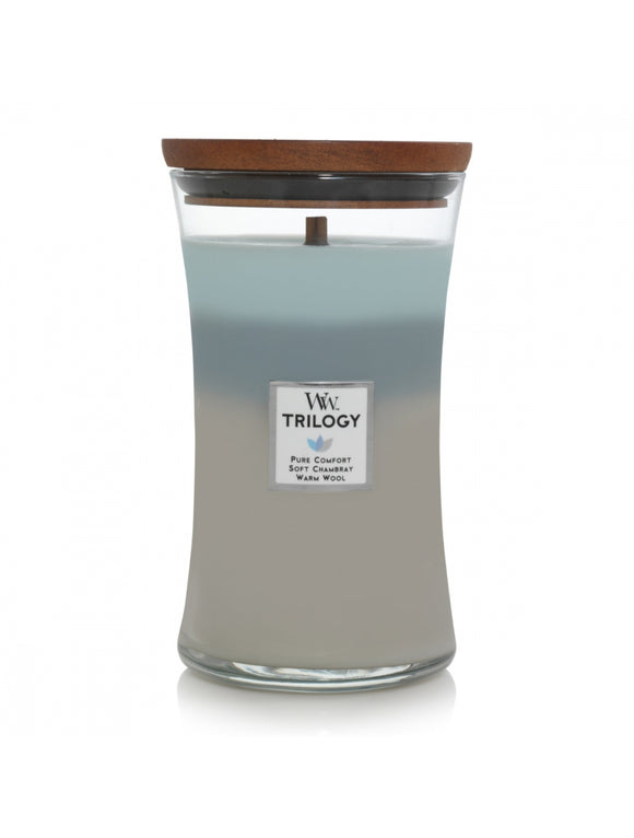 WoodWick Candle Large Trilogy Woven Comforts